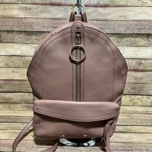 See By Chloe Pink Leather Backpack